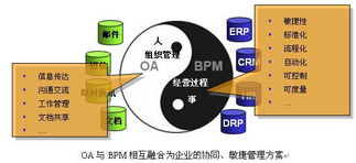 bpm与erp oa系统的区别和关系